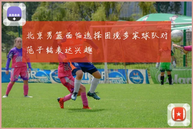 北京男篮面临选择困境多家球队对范子铭表达兴趣